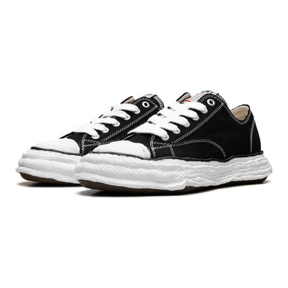 Maison Mihara Yasuhiro Men's Peterson 23 OG Sole Canvas Low Black White