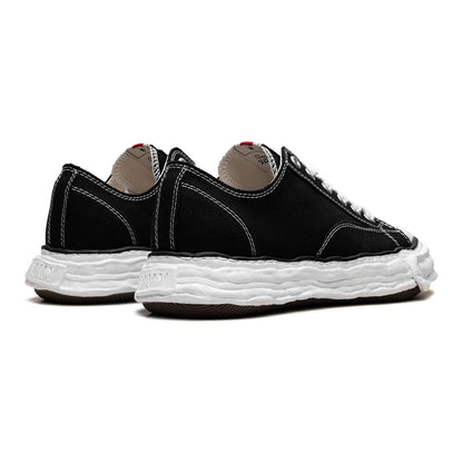 Maison Mihara Yasuhiro Men's Peterson 23 OG Sole Canvas Low Black White