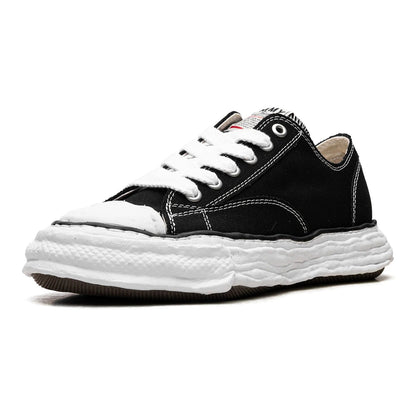 Maison Mihara Yasuhiro Men's Peterson 23 OG Sole Canvas Low Black White