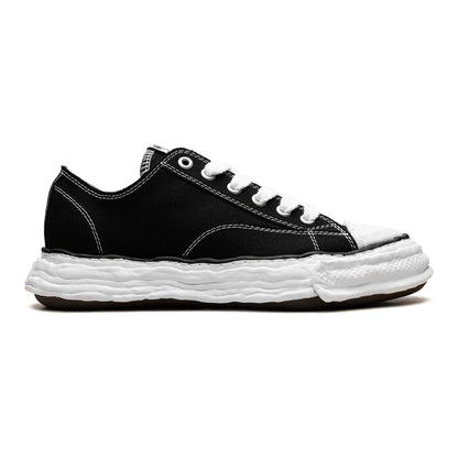 Maison Mihara Yasuhiro Men's Peterson 23 OG Sole Canvas Low Black White