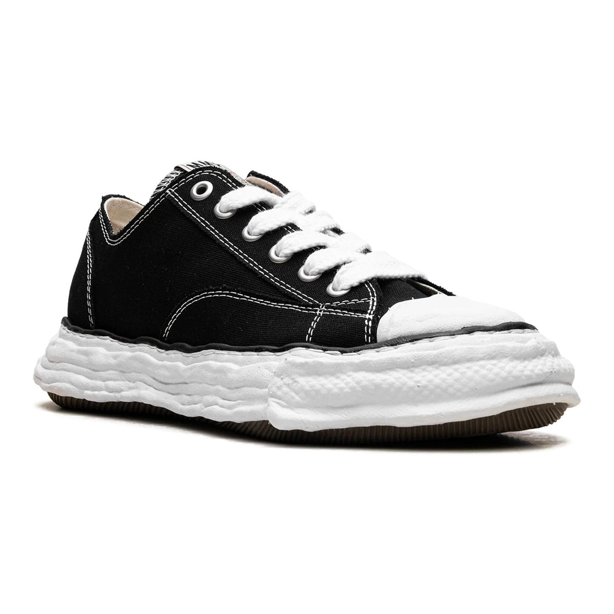 Maison Mihara Yasuhiro Men's Peterson 23 OG Sole Canvas Low Black White