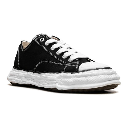 Maison Mihara Yasuhiro Men's Peterson 23 OG Sole Canvas Low Black White
