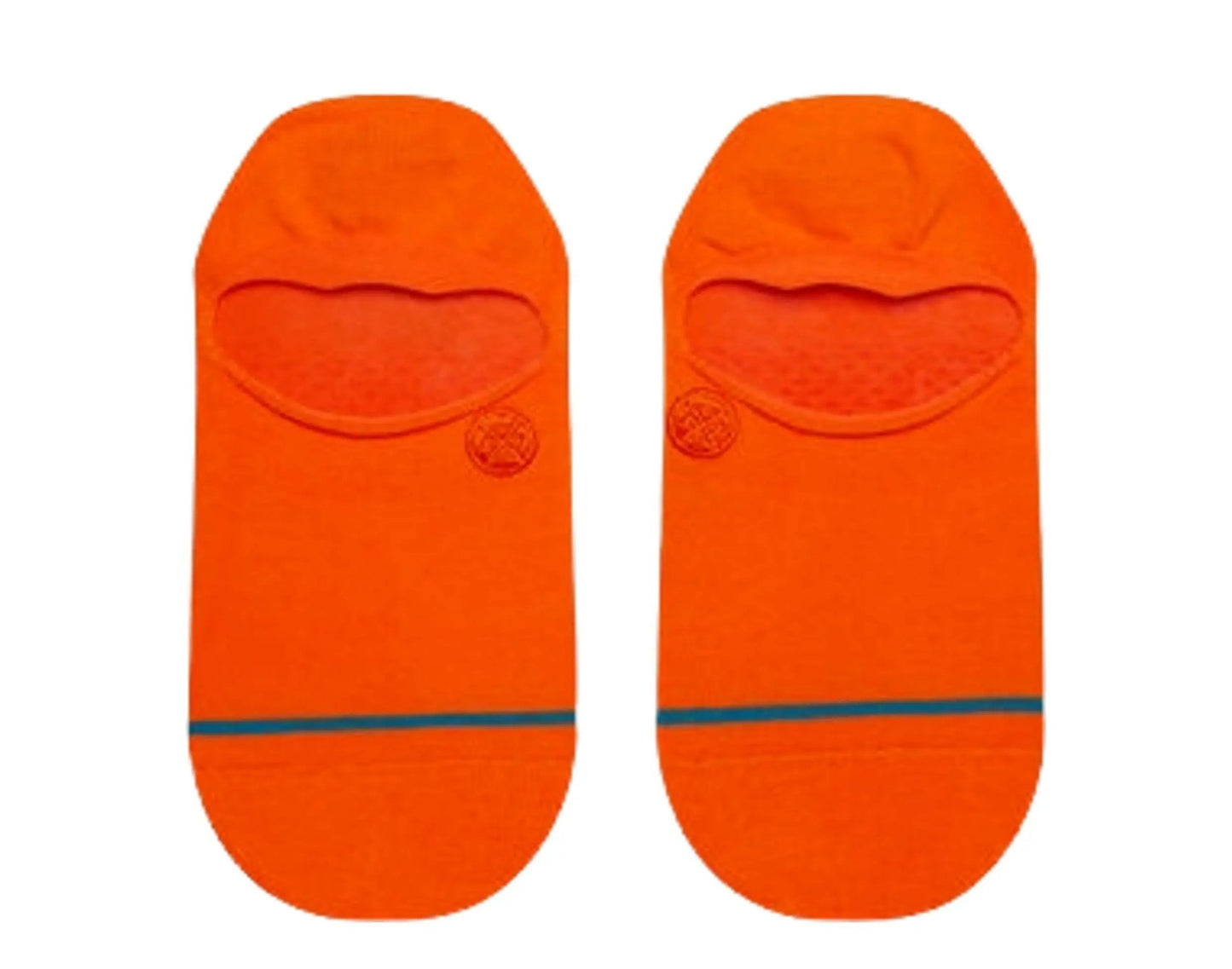 Stance Icon Classic No Show Socks Orange