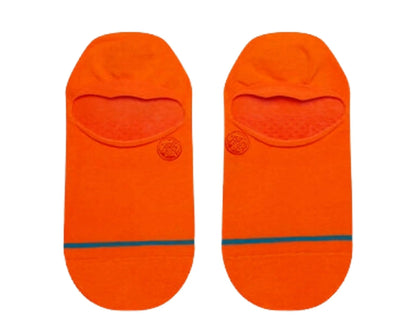 Stance Icon Classic No Show Socks Orange