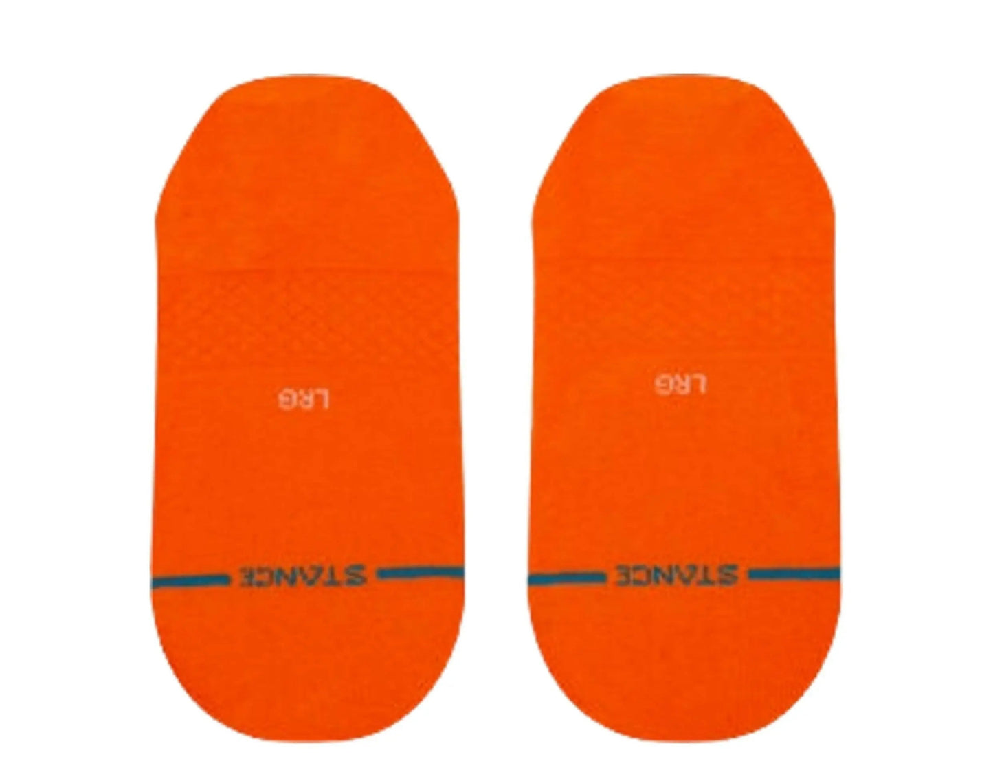 Stance Icon Classic No Show Socks Orange