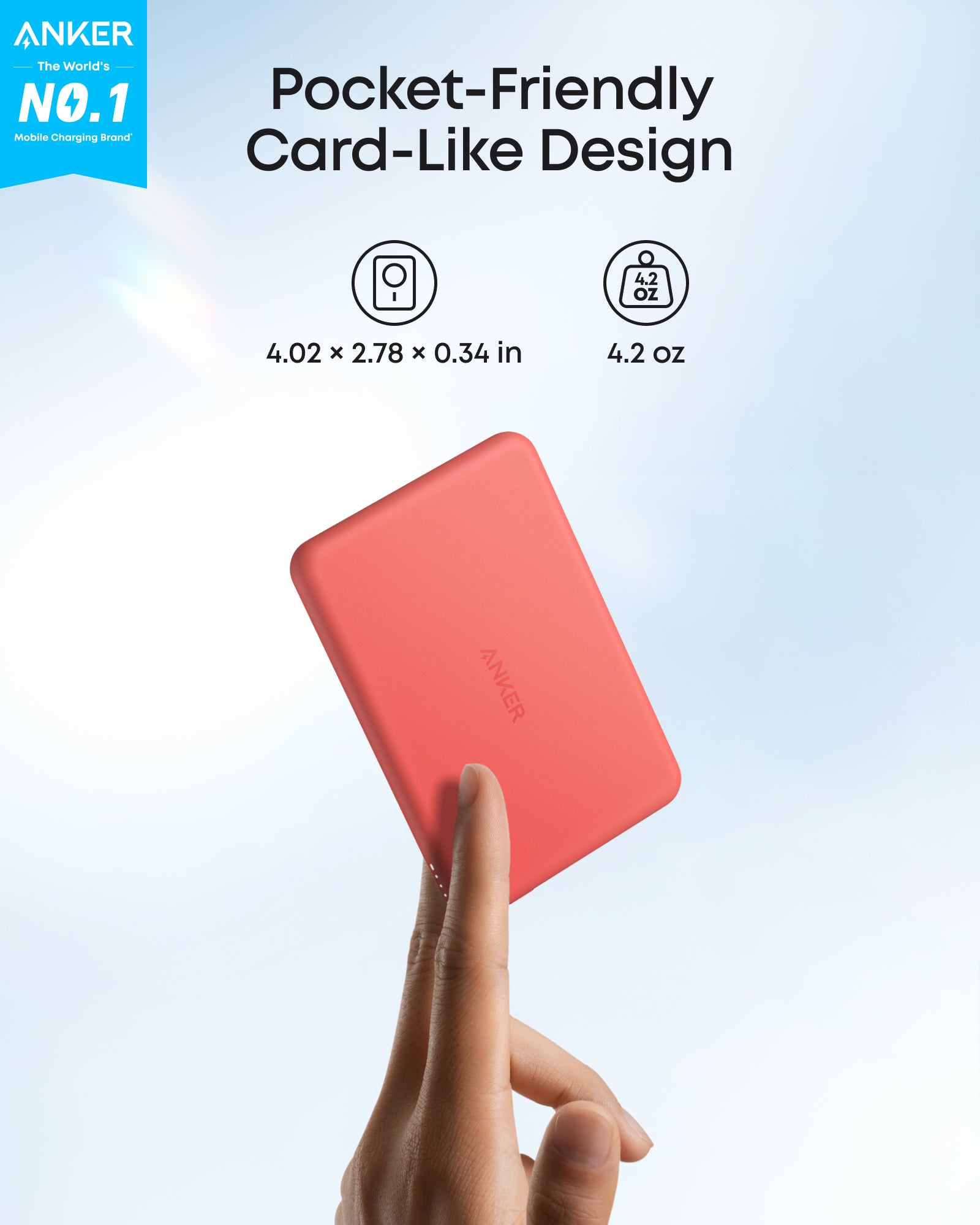 Anker Nano Power Bank (5K, MagGo, Slim) – Zulily