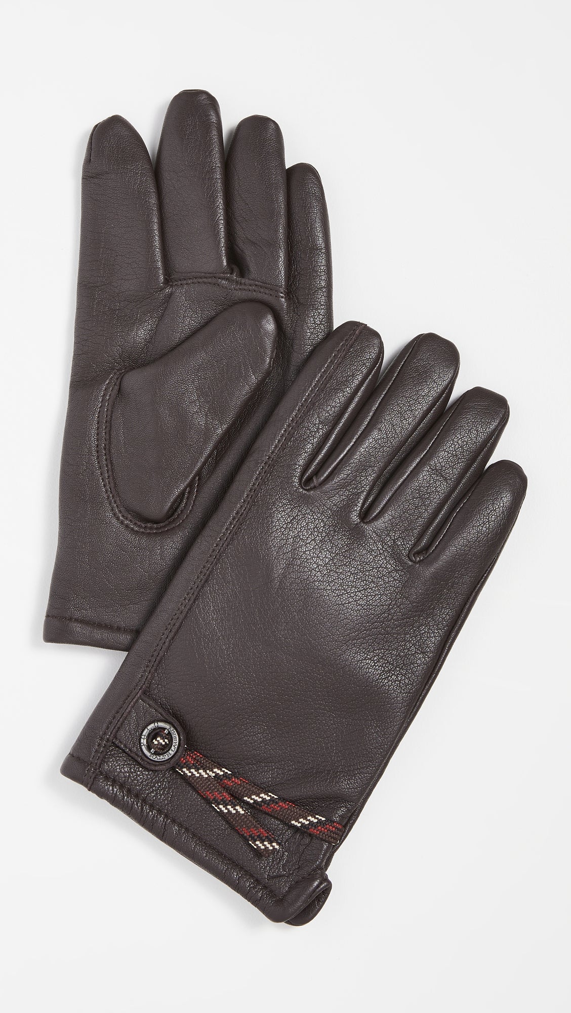 Polo Ralph Lauren Men's Knit Lined Full Grain Goat Leather