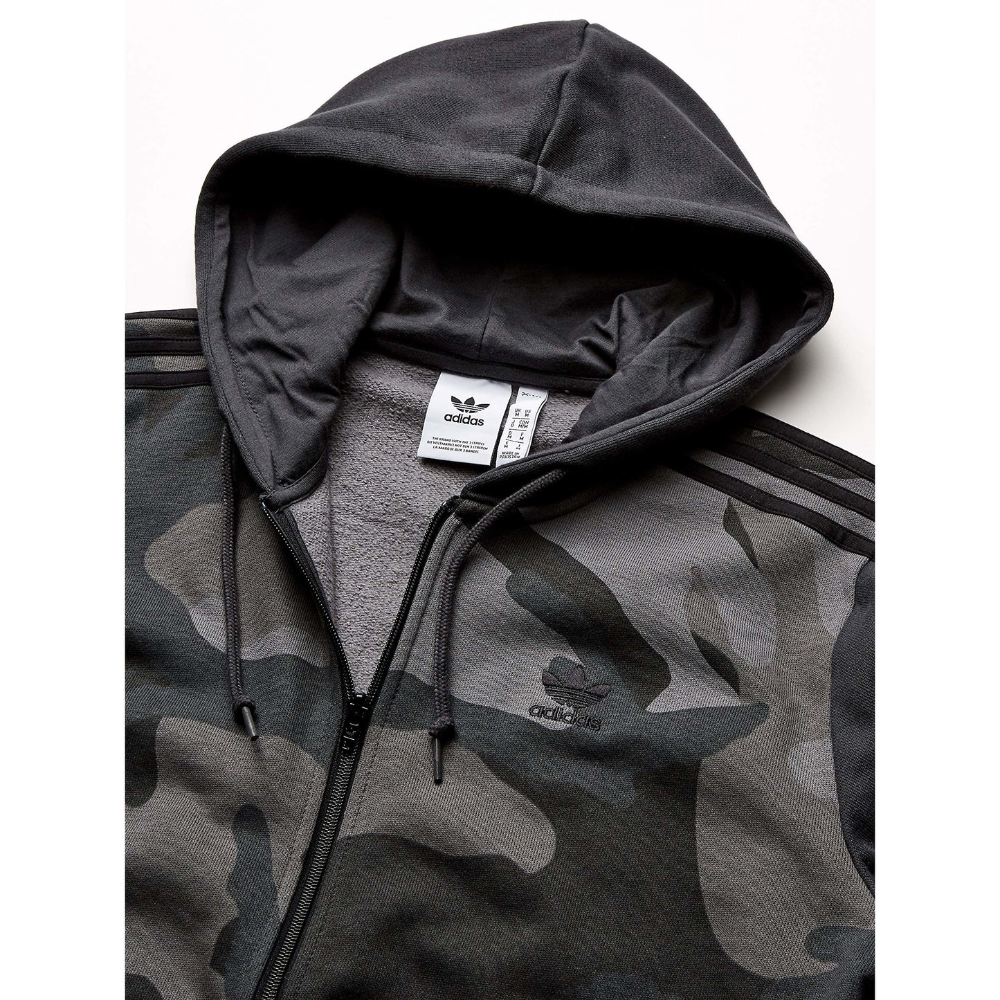 adidas Men's Camouflage Fullzip Hoodie Sweaters