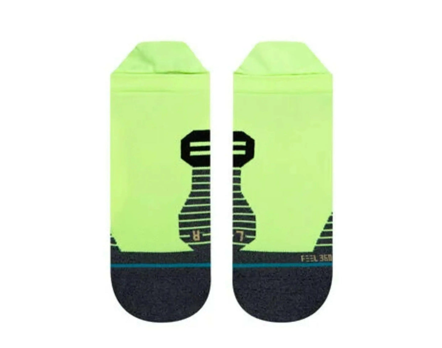 Stance Ultra Tab Running Ankle Socks Neon Green