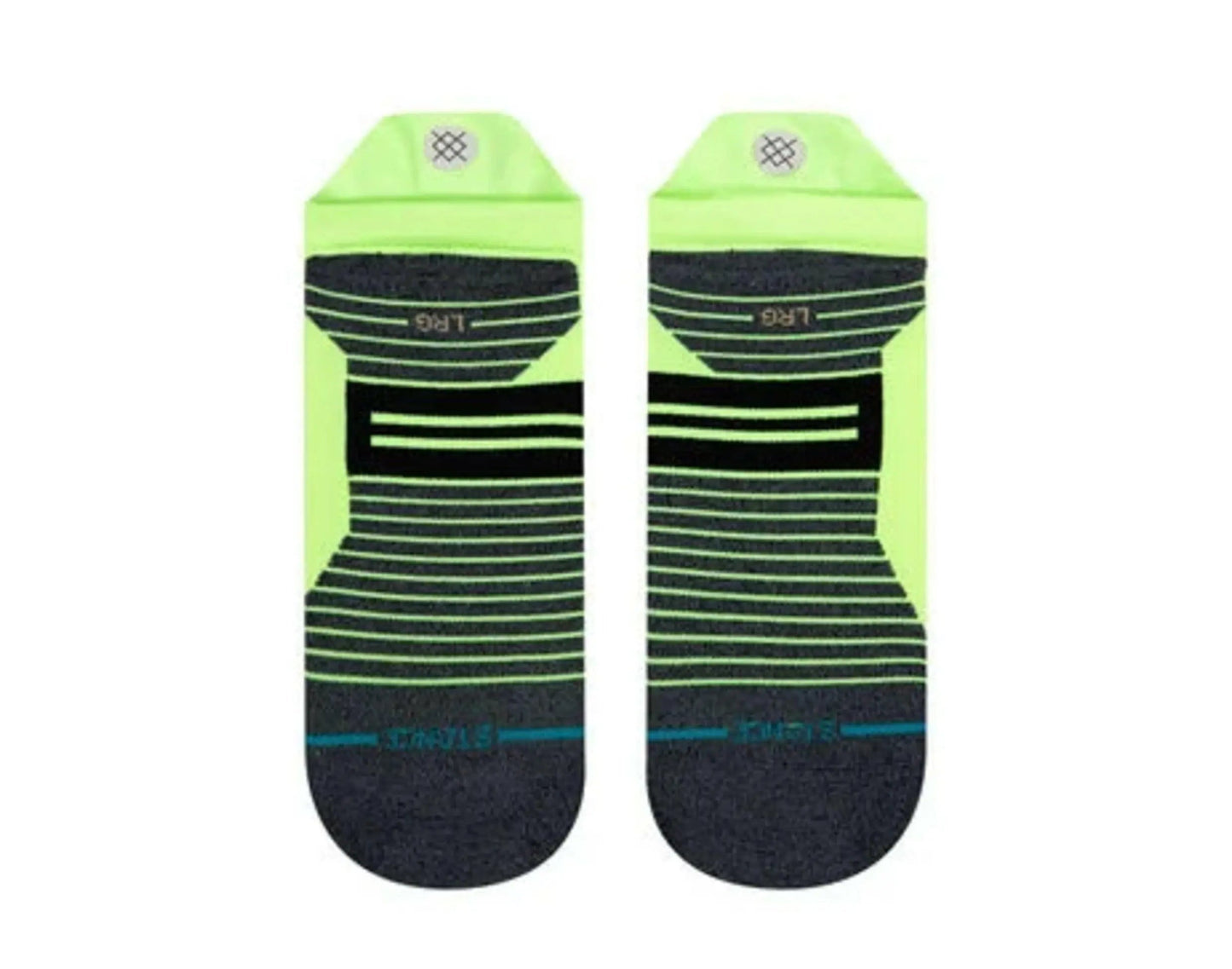 Stance Ultra Tab Running Ankle Socks Neon Green