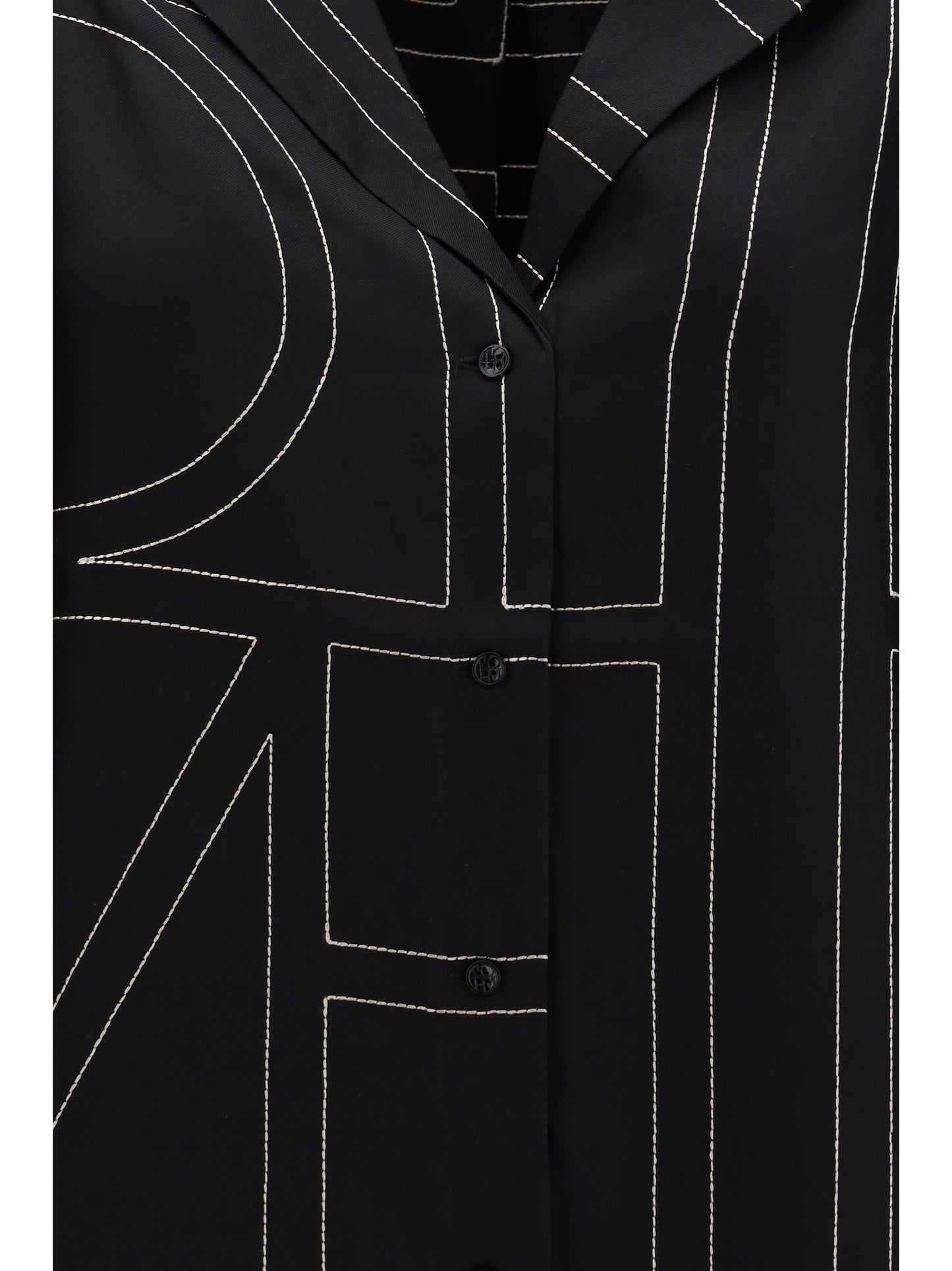 Black Silk Shirt