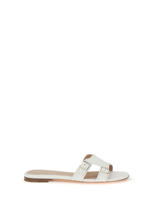 Sandals Leather White