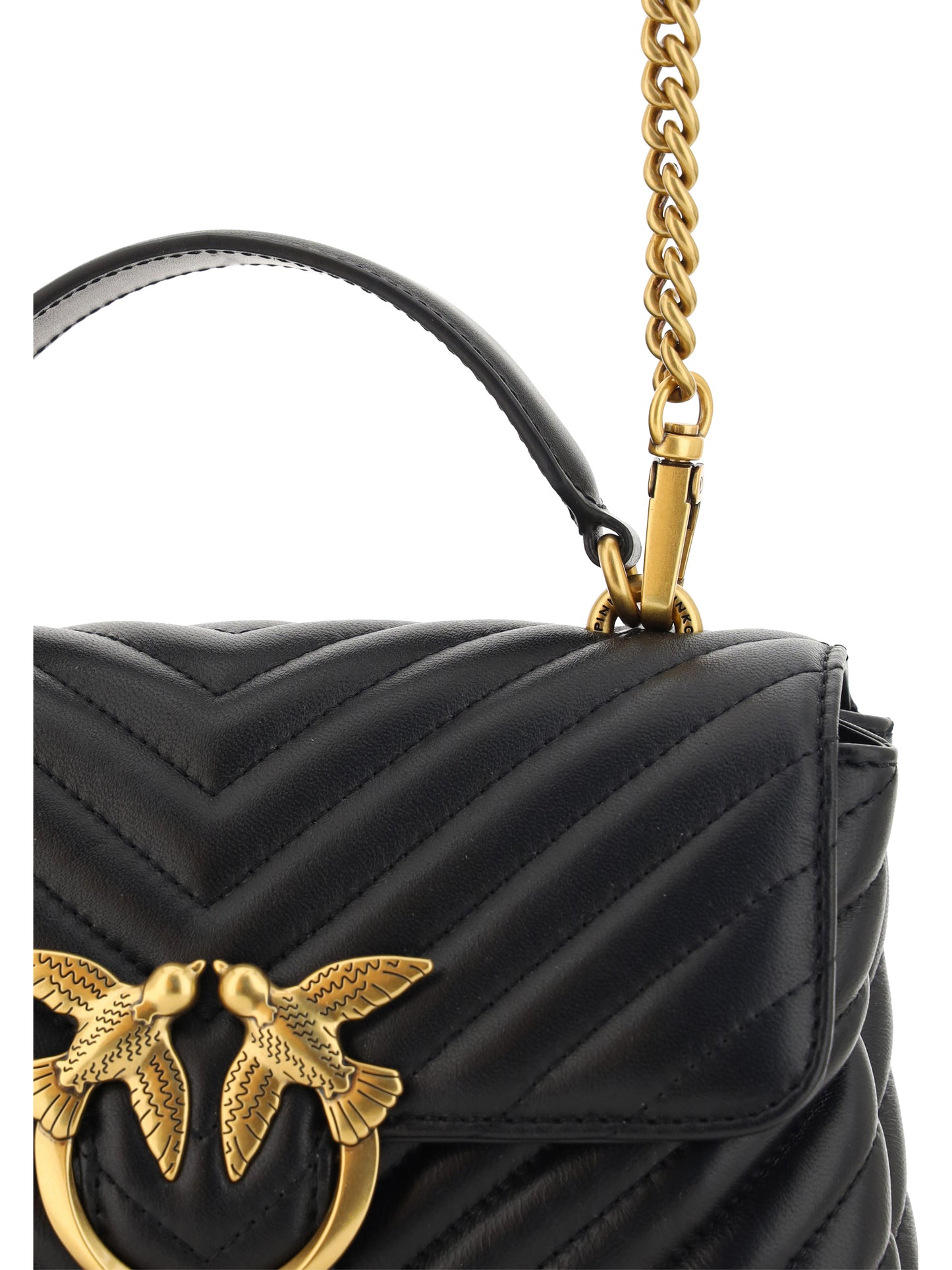Handbag Love Lady Mini Black/Antique Gold