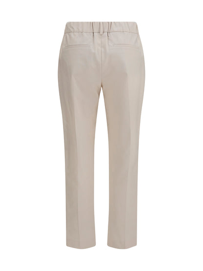 Cotton Pants Oat Grain