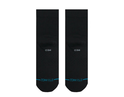Stance Icon Quarter Classic Ankle Socks Black