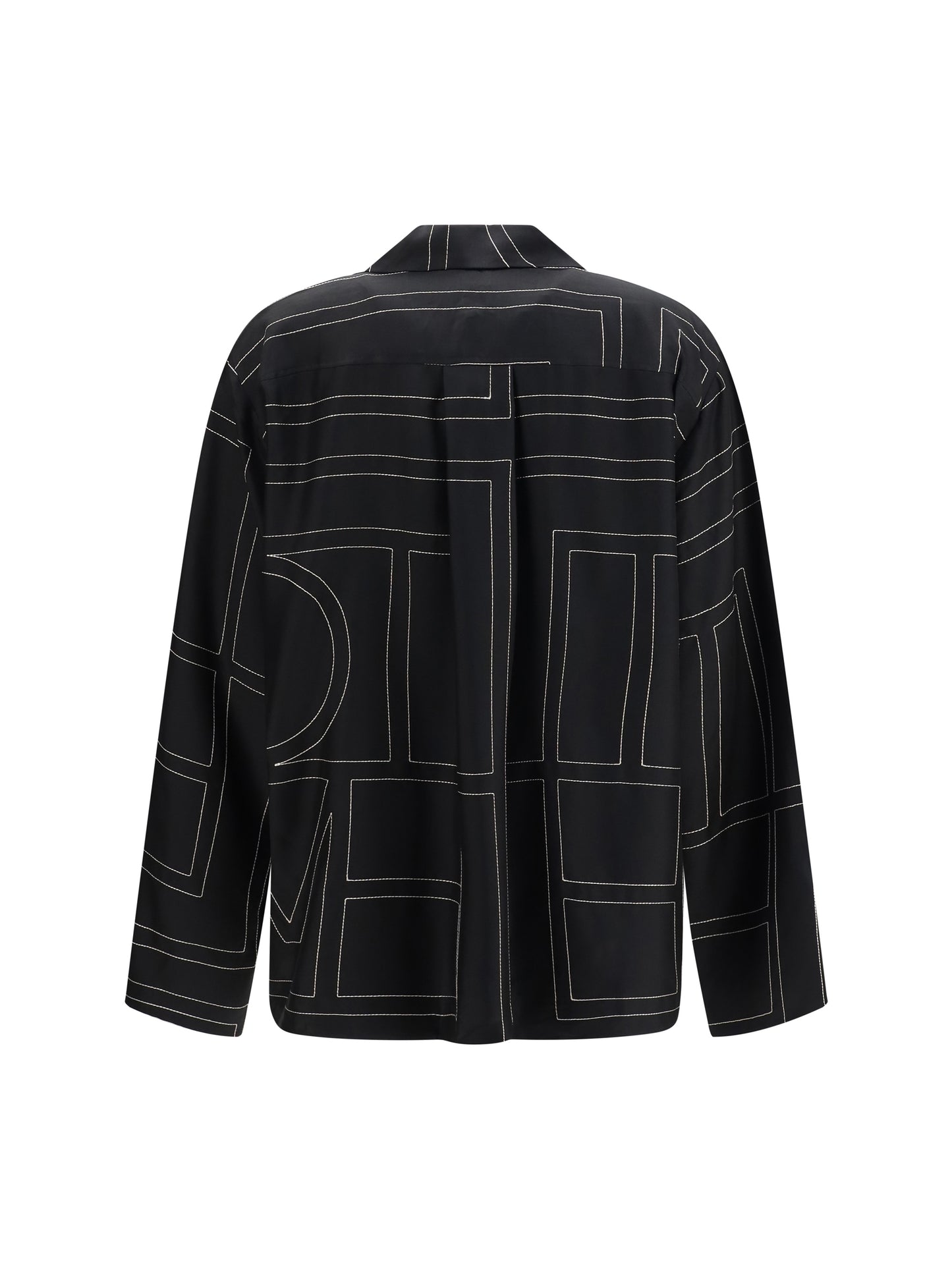 Black Silk Shirt