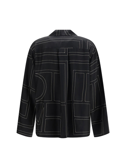 Black Silk Shirt