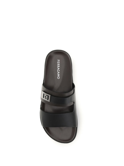 Sandals Double-Strap Leather