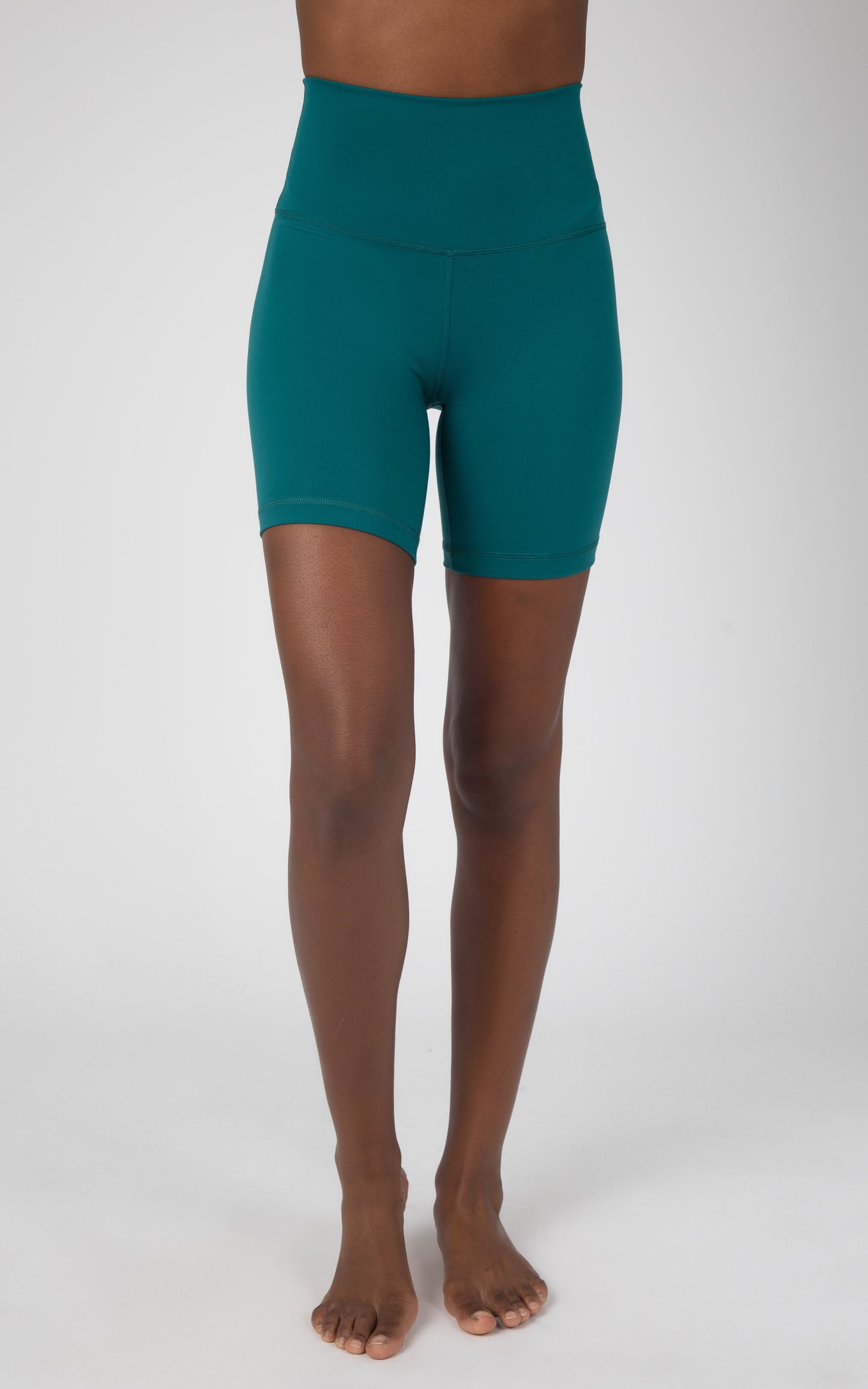2 PK Lux Super Hi Rise 7" Classic Biker Short