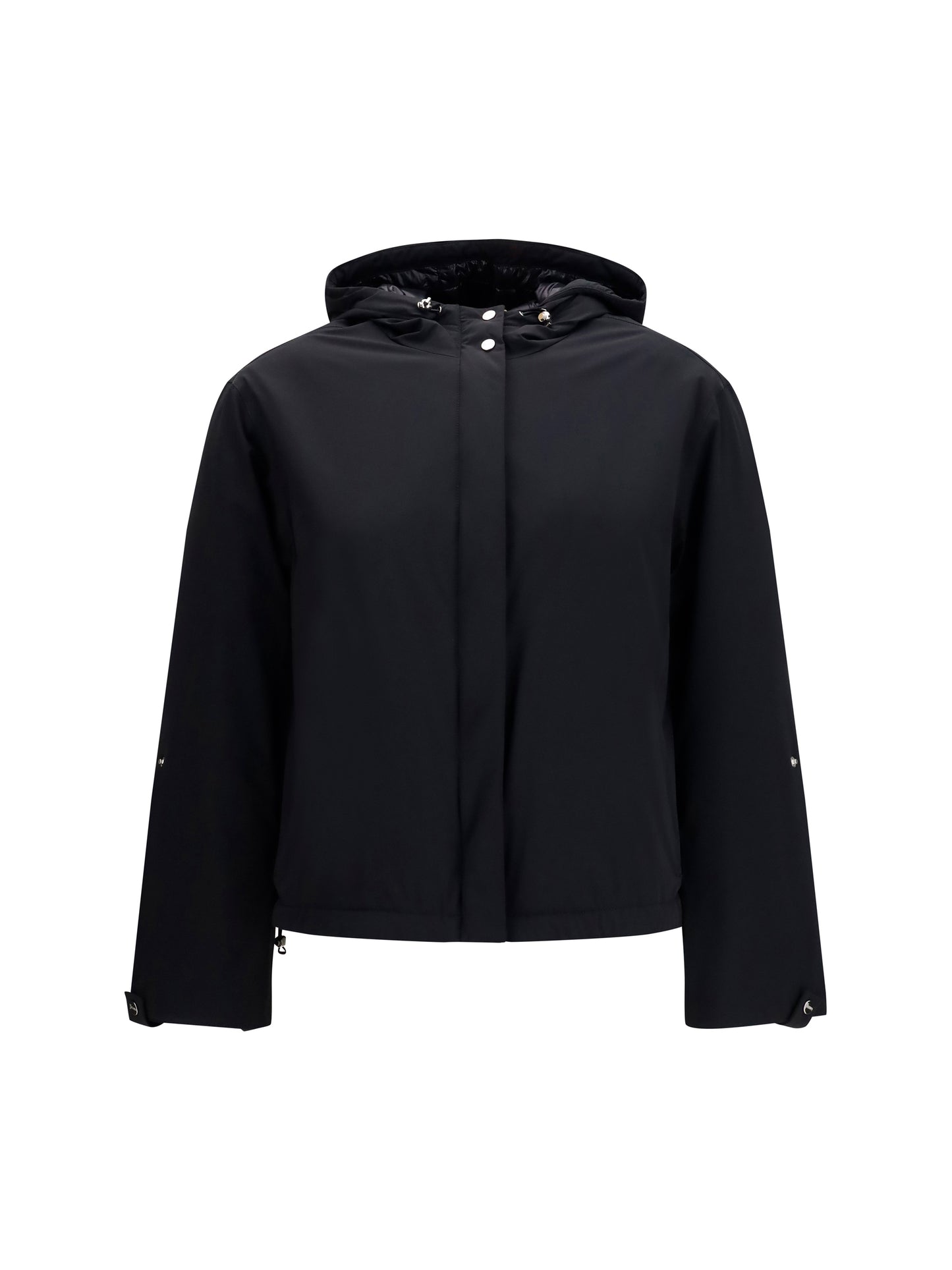 Hooded Down Jacket Black