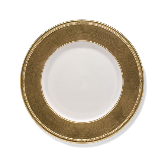 Jay Companies Gold Leaf 12-Piece Set Of 12 Chargers 13"