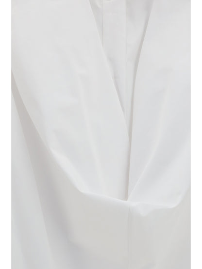 Long Shirt Dress White