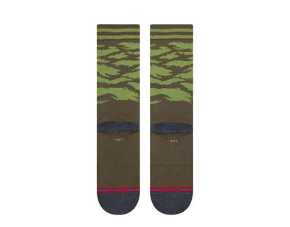 Stance Warbird Men Crew Socks Olive