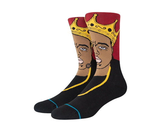 Stance Biggie Smalls Resurrected Crew Socks Black