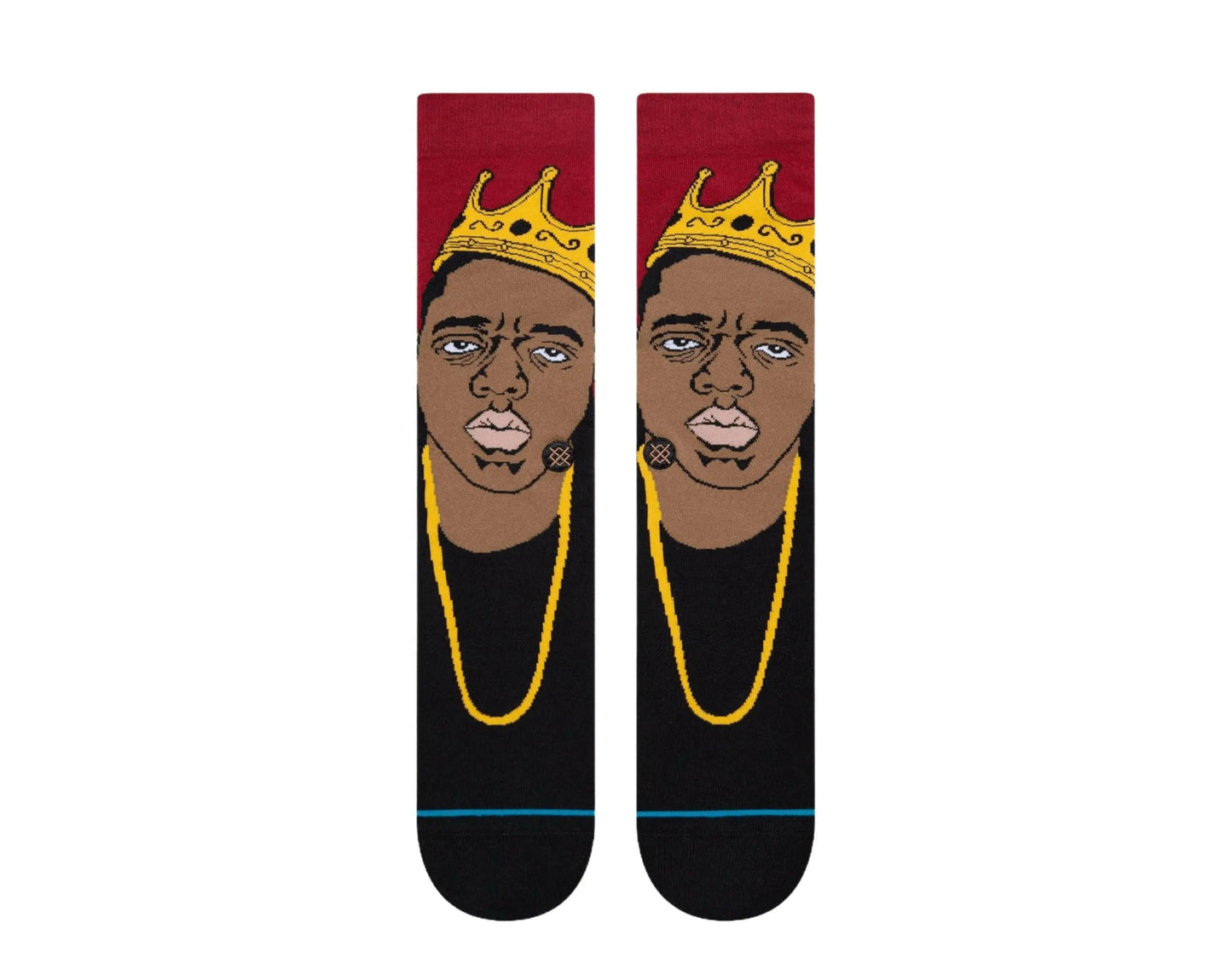 Stance Biggie Smalls Resurrected Crew Socks Black