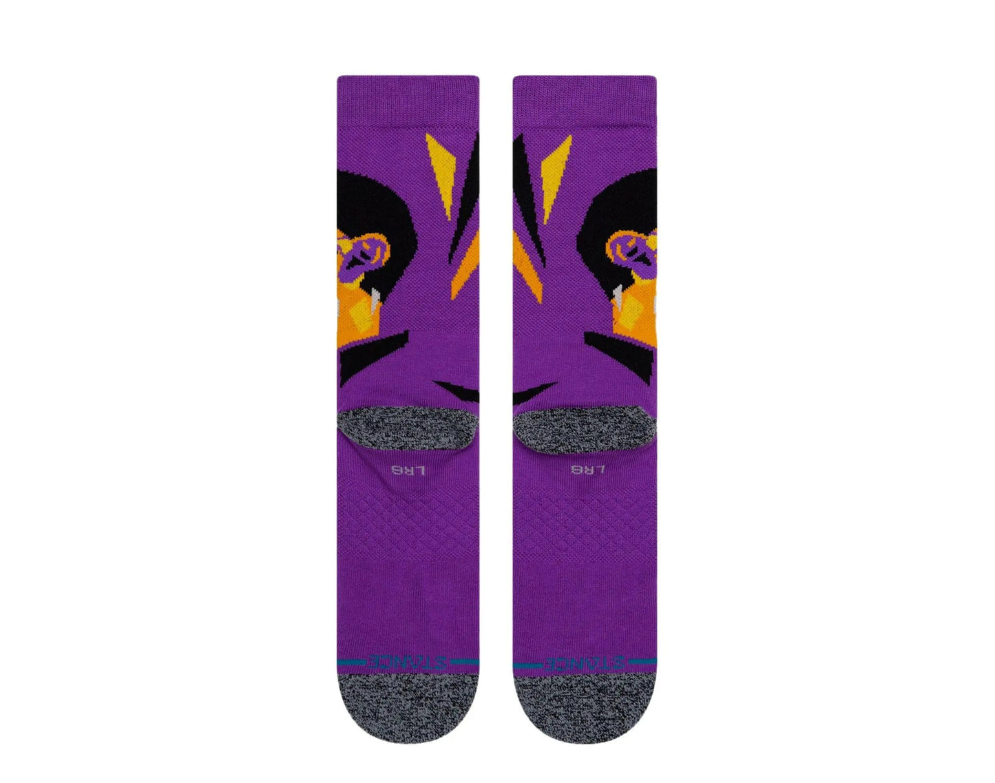 Stance Lebron James Profiler NBA Crew Socks Purple