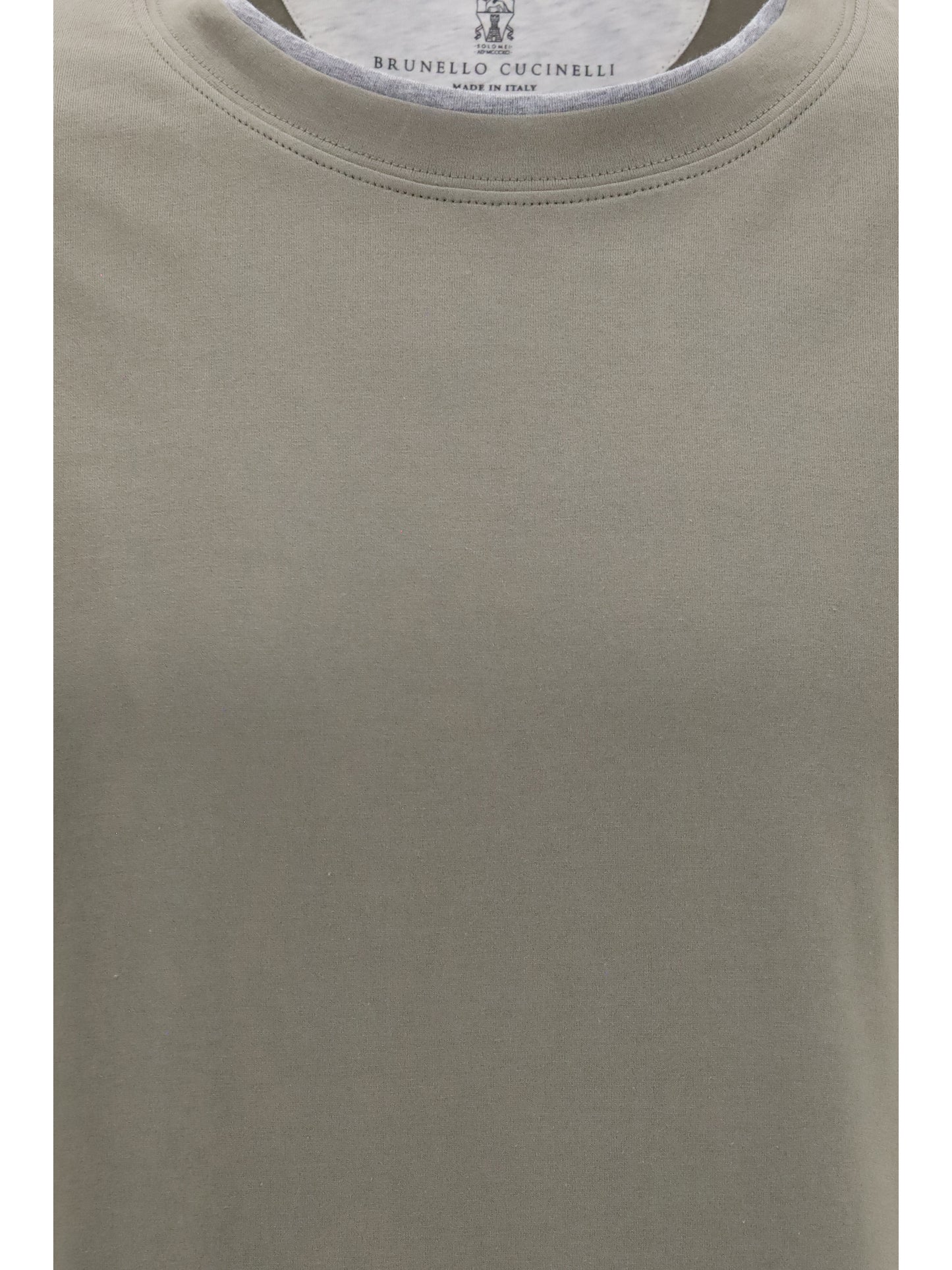 Cotton T-Shirt Military Green