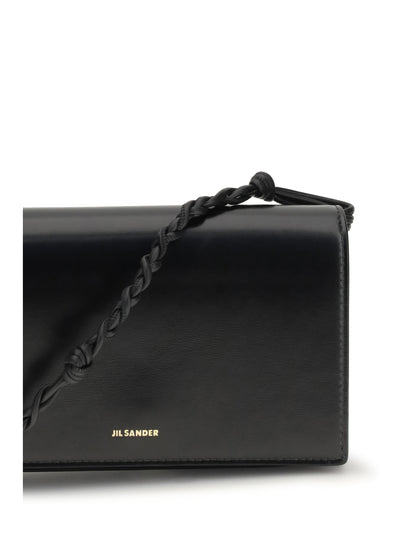 Wallet Tangle Black Calf Leather
