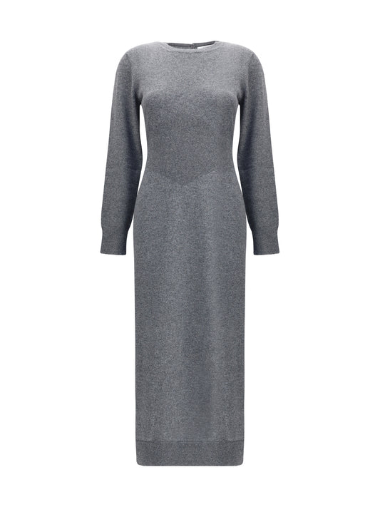 Knit Dress Medium Grey Cashmere