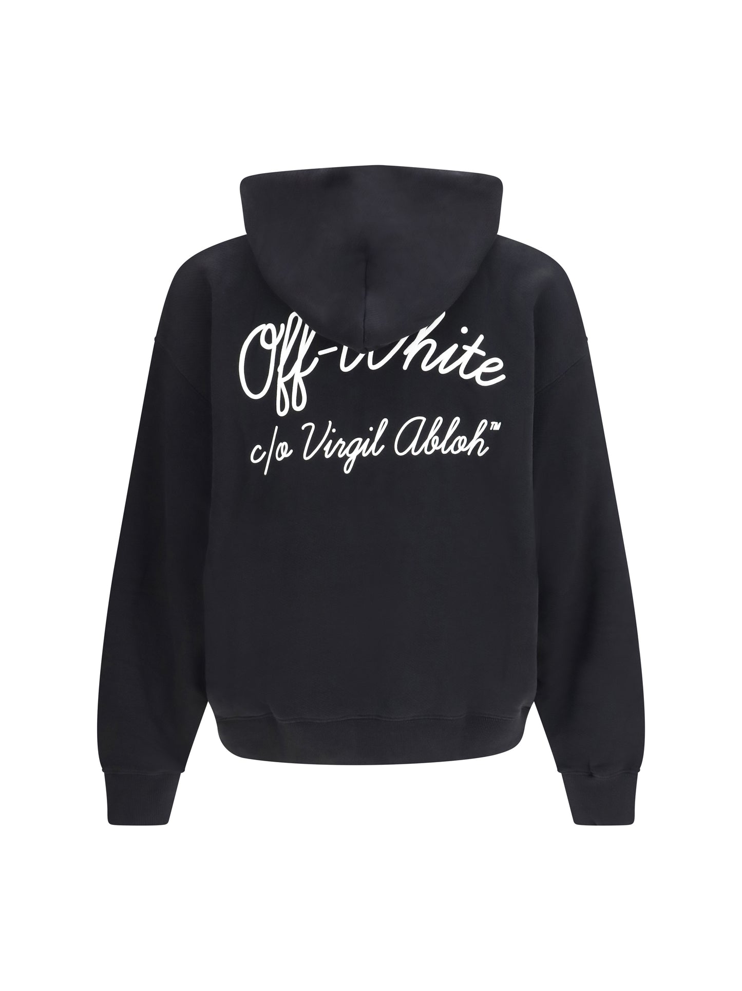 Hoodie Script Skate Black/White