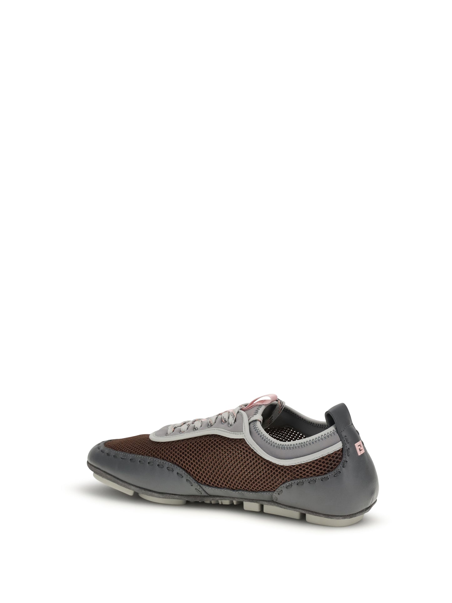 Sneakers Leather and Mesh