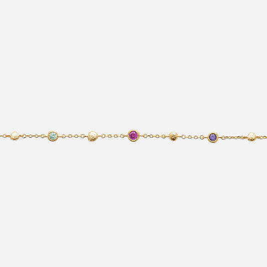 Elara Multi-Stone Station Bracelet