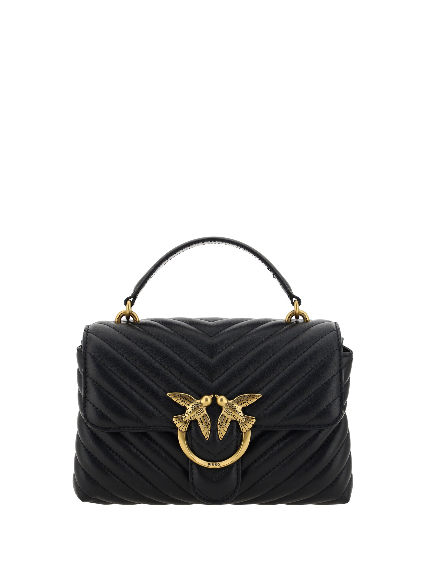 Handbag Love Lady Mini Black/Antique Gold