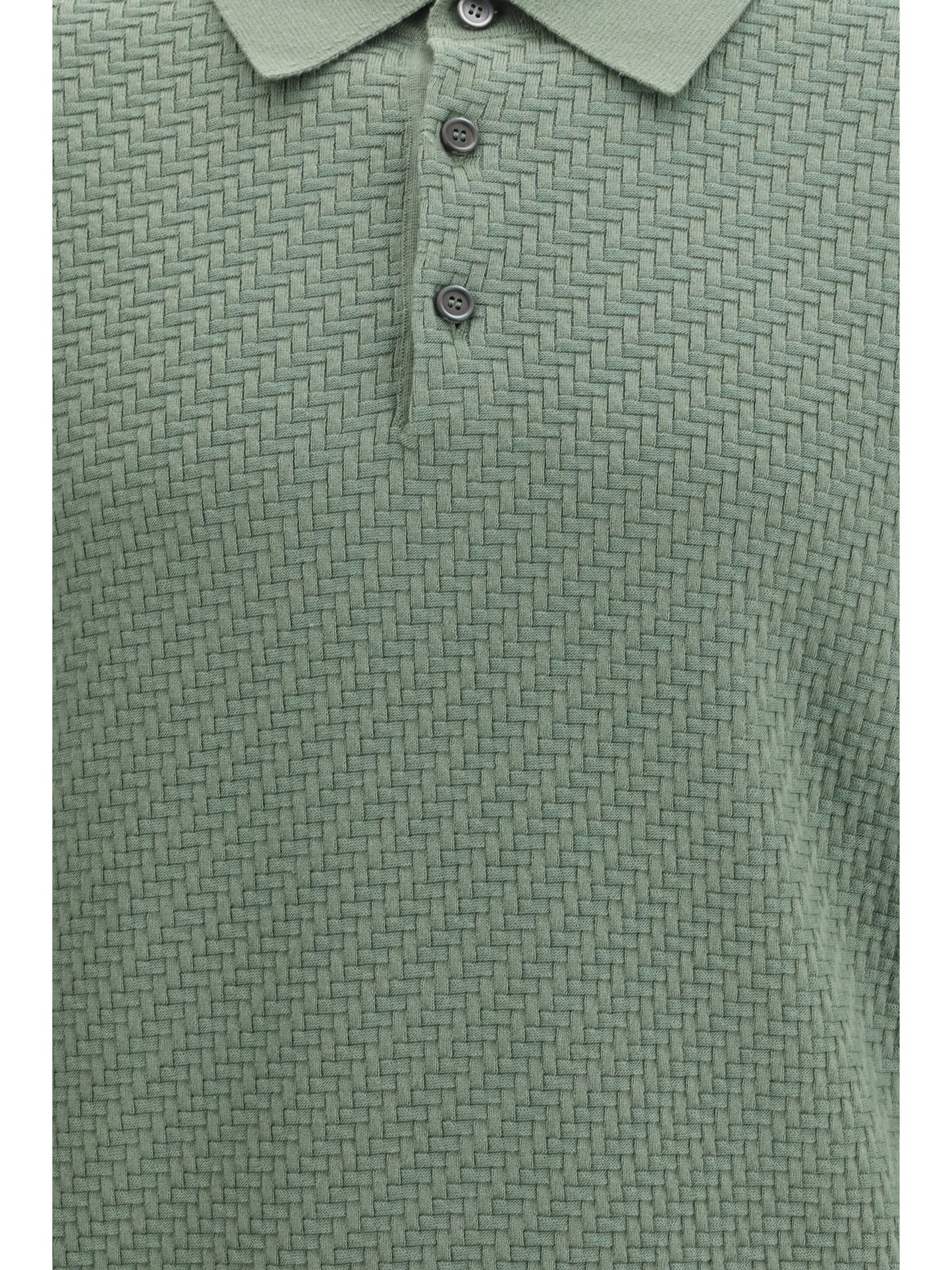 Polo Shirt Woven Pattern Cloud
