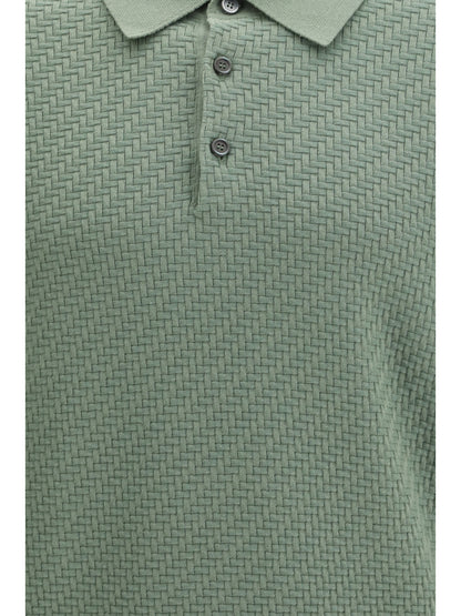 Polo Shirt Woven Pattern Cloud