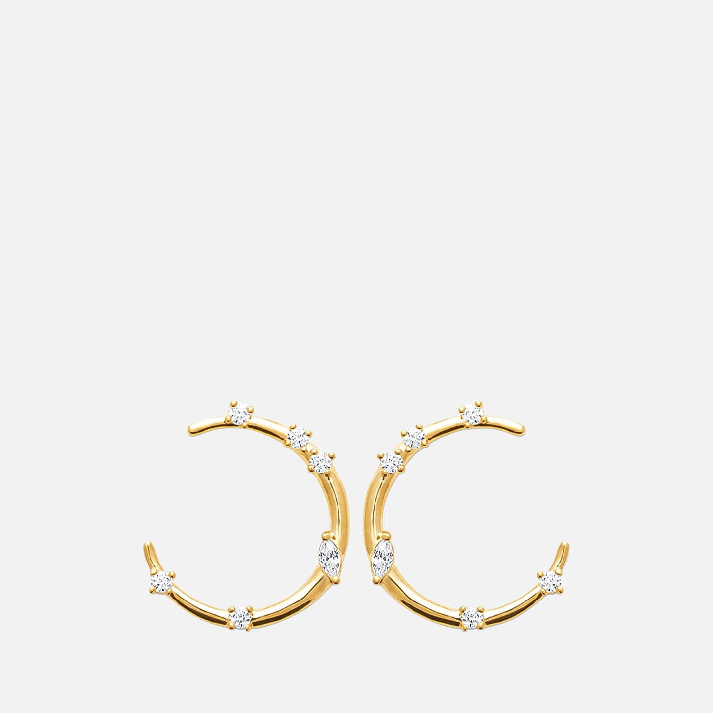 Nova Stellar Hoop Earrings