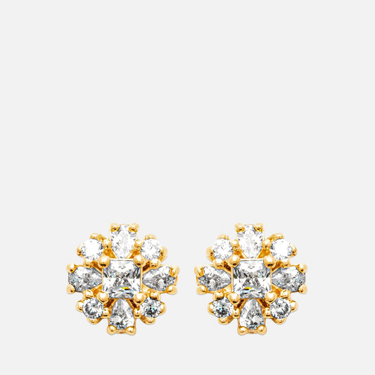Callista Mosaic Stud Earrings