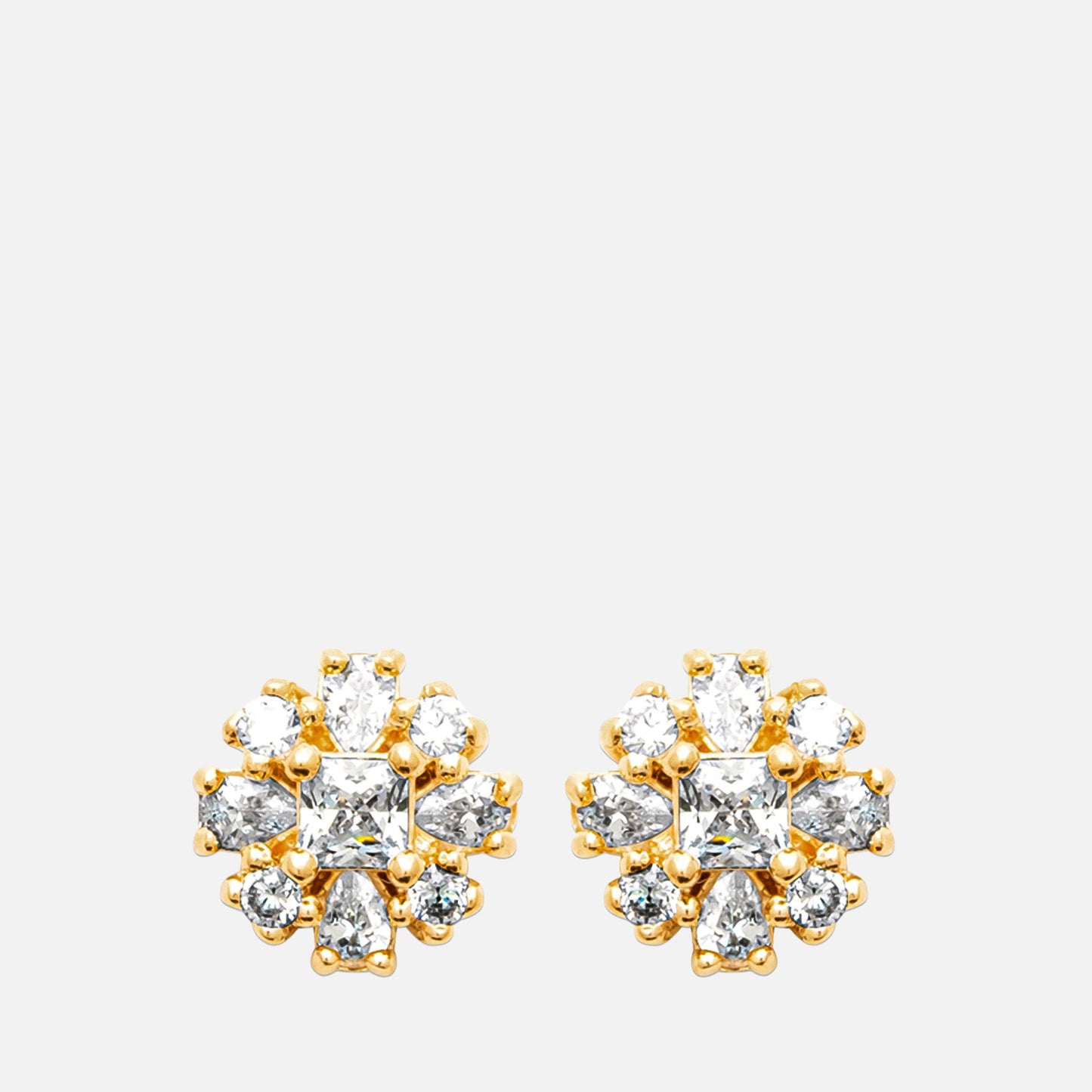 Callista Mosaic Stud Earrings