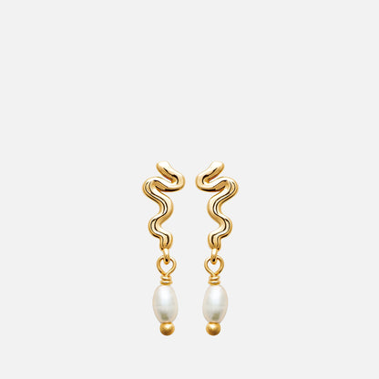 Serpentine Tide Pearl Drops