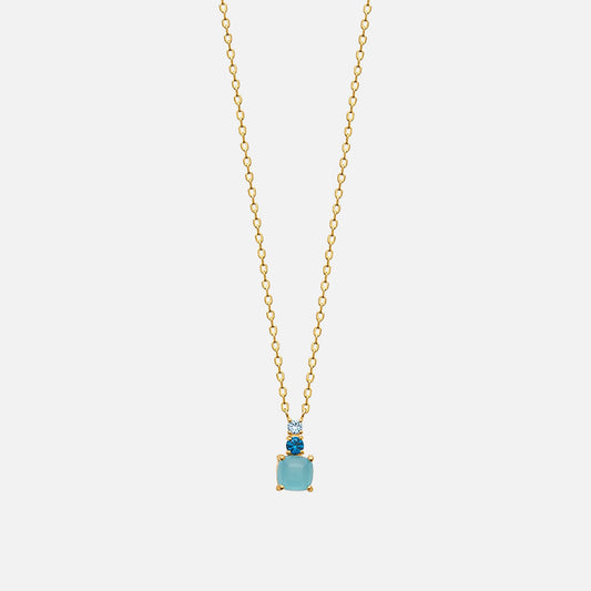 Azure Drift Pendant