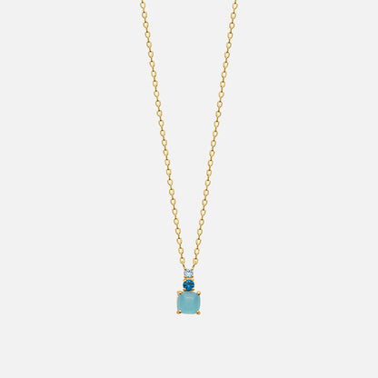 Azure Drift Pendant