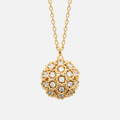 Stellar Gilded Orb Pendant
