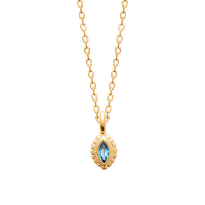 Solstice Marquise Pendant