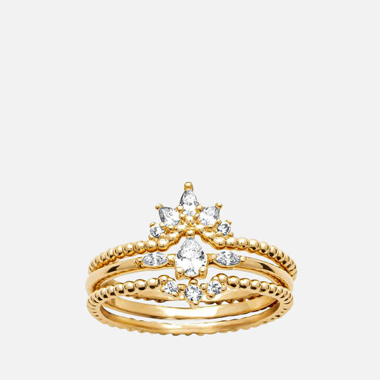 Solenya Cluster Beaded Ring