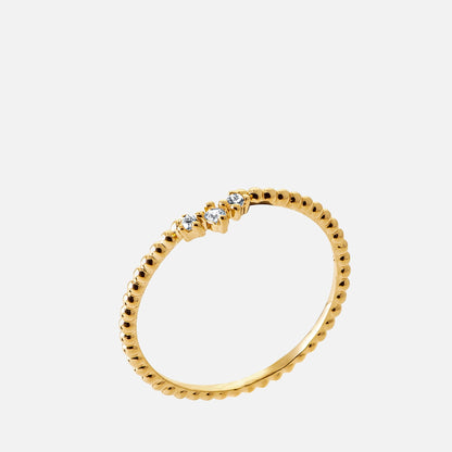 Solenya Cluster Beaded Ring