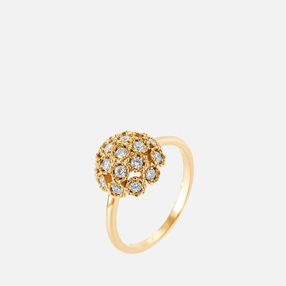 Honeycomb Bloom Statement Ring